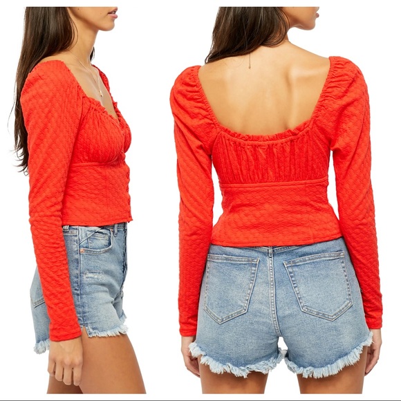 FREE PEOPLE BOHO LONG SLEEVES BUTTON DOWN TOP A2C - Picture 8 of 16